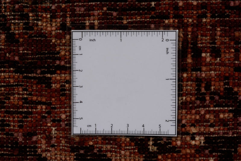 Tapis design - 246 x 172 cm - rouge clair