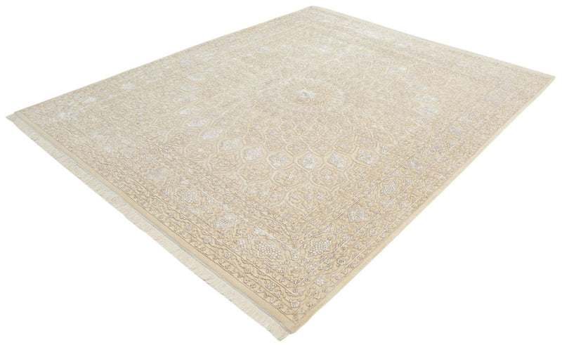 Tapis oriental - 249 x 208 cm - beige clair
