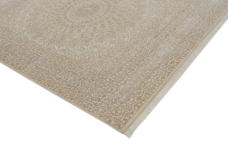 Tapis oriental - 249 x 208 cm - beige clair