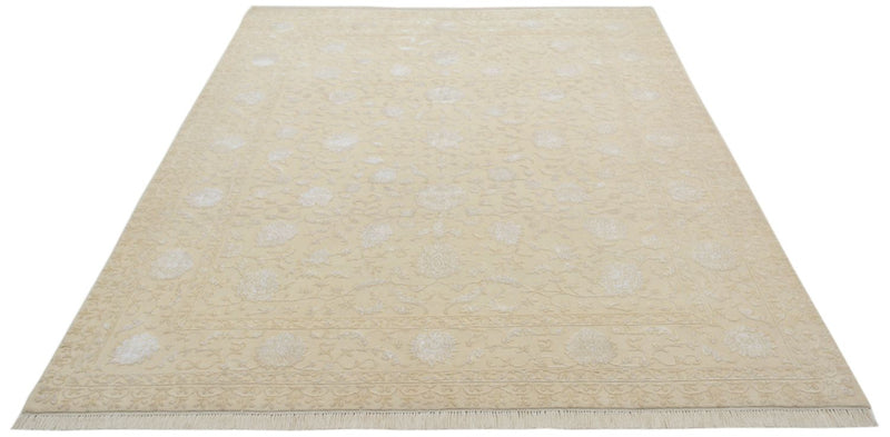 Tapis oriental - 253 x 207 cm - beige clair