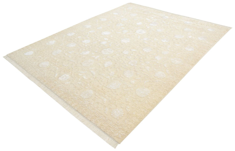 Tapis oriental - 253 x 207 cm - beige clair
