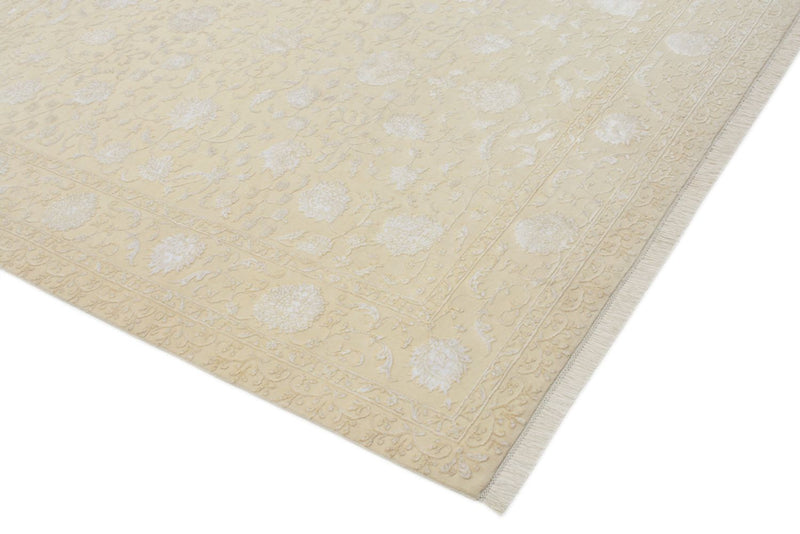 Tapis oriental - 253 x 207 cm - beige clair