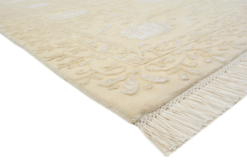 Tapis oriental - 253 x 207 cm - beige clair
