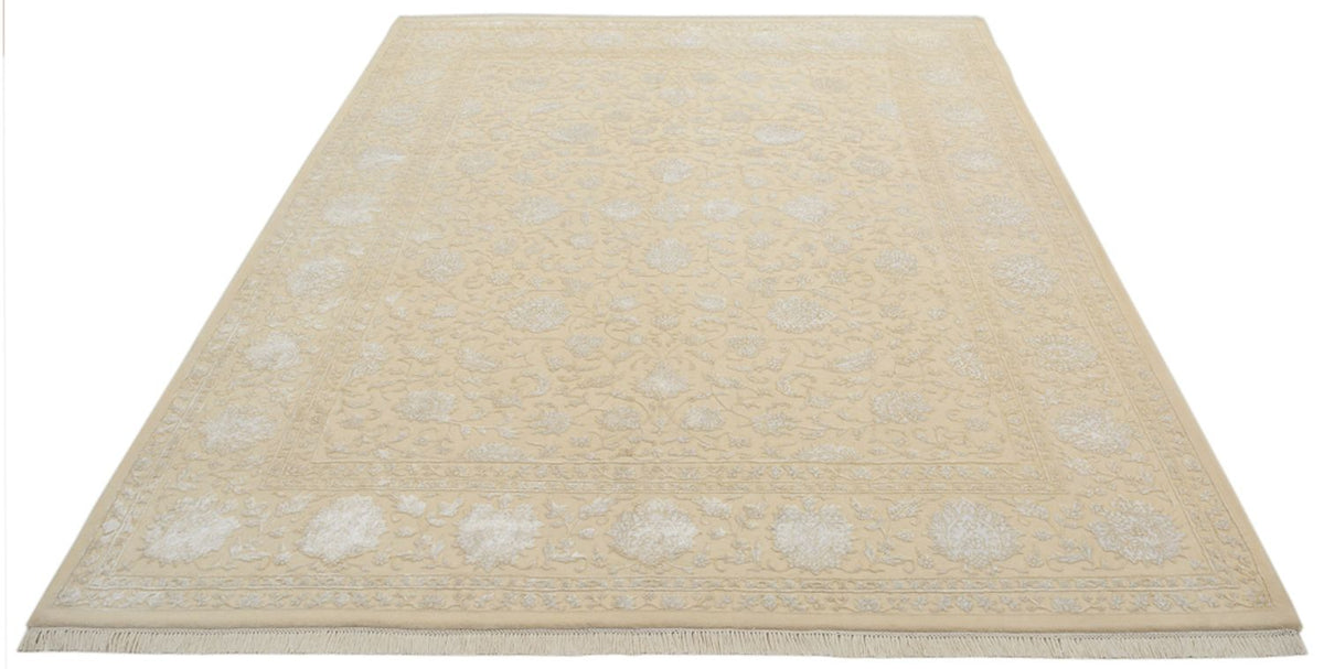 Tapis oriental - 254 x 204 cm - beige clair