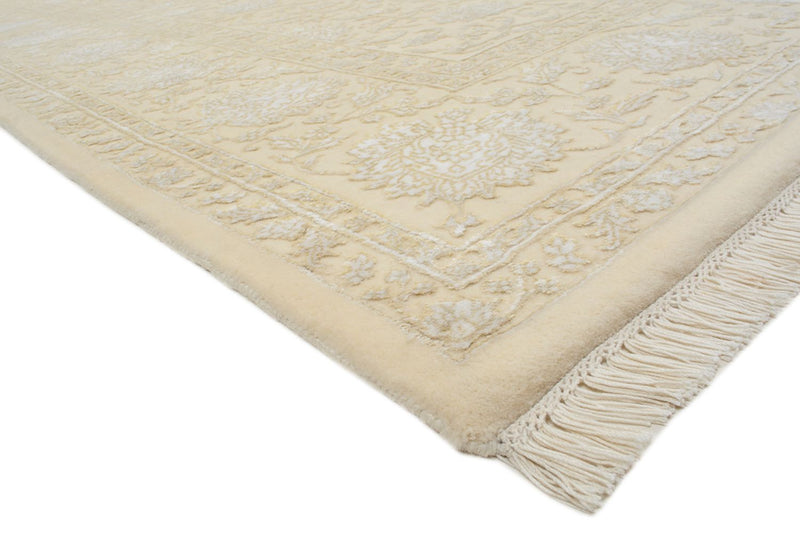 Tapis oriental - 254 x 204 cm - beige clair
