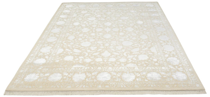 Tapis oriental - 254 x 204 cm - beige clair