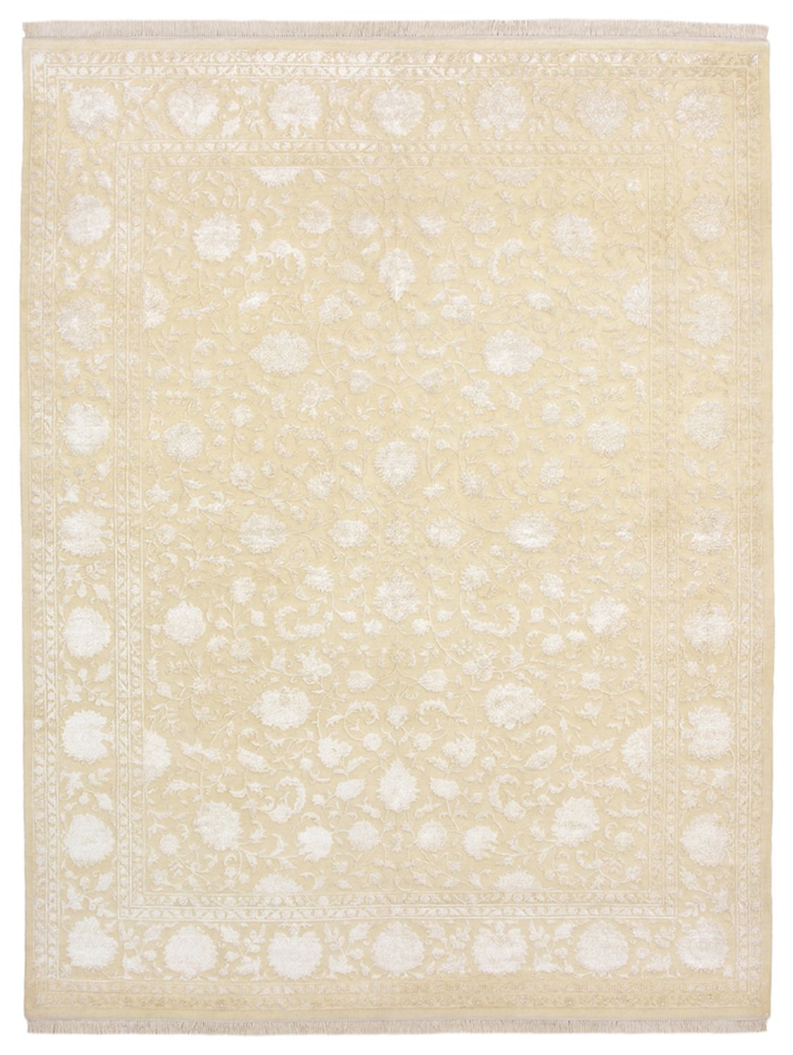 Tapis oriental - 288 x 221 cm - beige clair