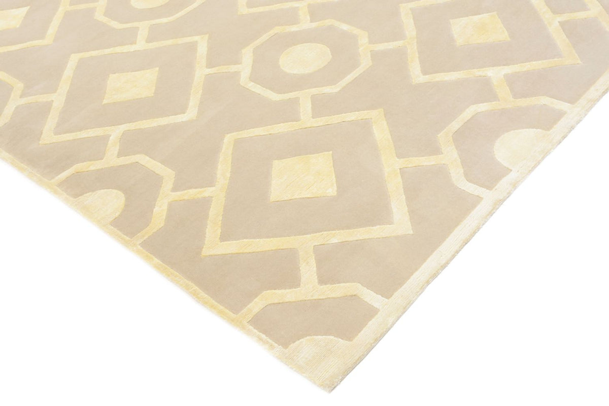 Tapis design - 240 x 170 cm - beige foncé