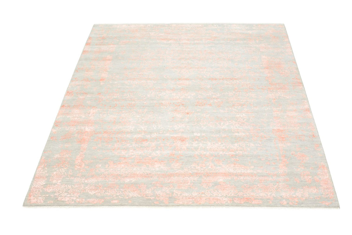 Tapis design carré  - 304 x 303 cm - orange