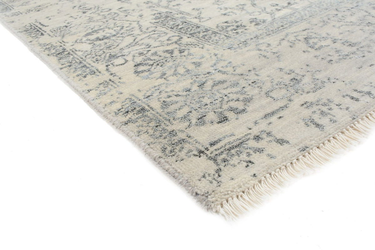 Tapis design - 186 x 124 cm - gris clair