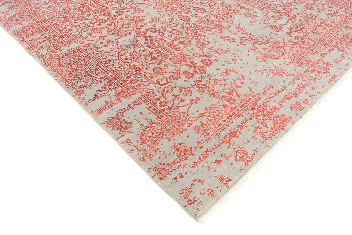Tapis design - 297 x 245 cm - rouge clair