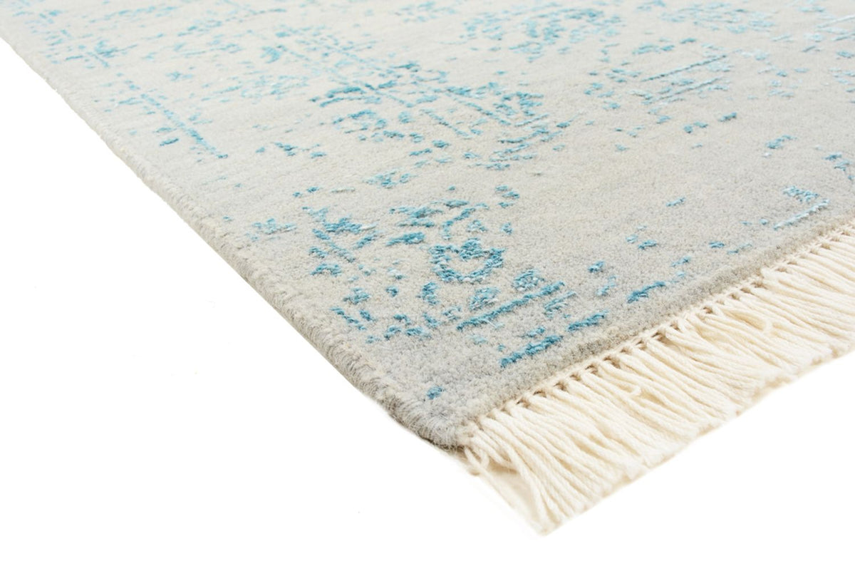 Tapis design - 151 x 105 cm - gris clair