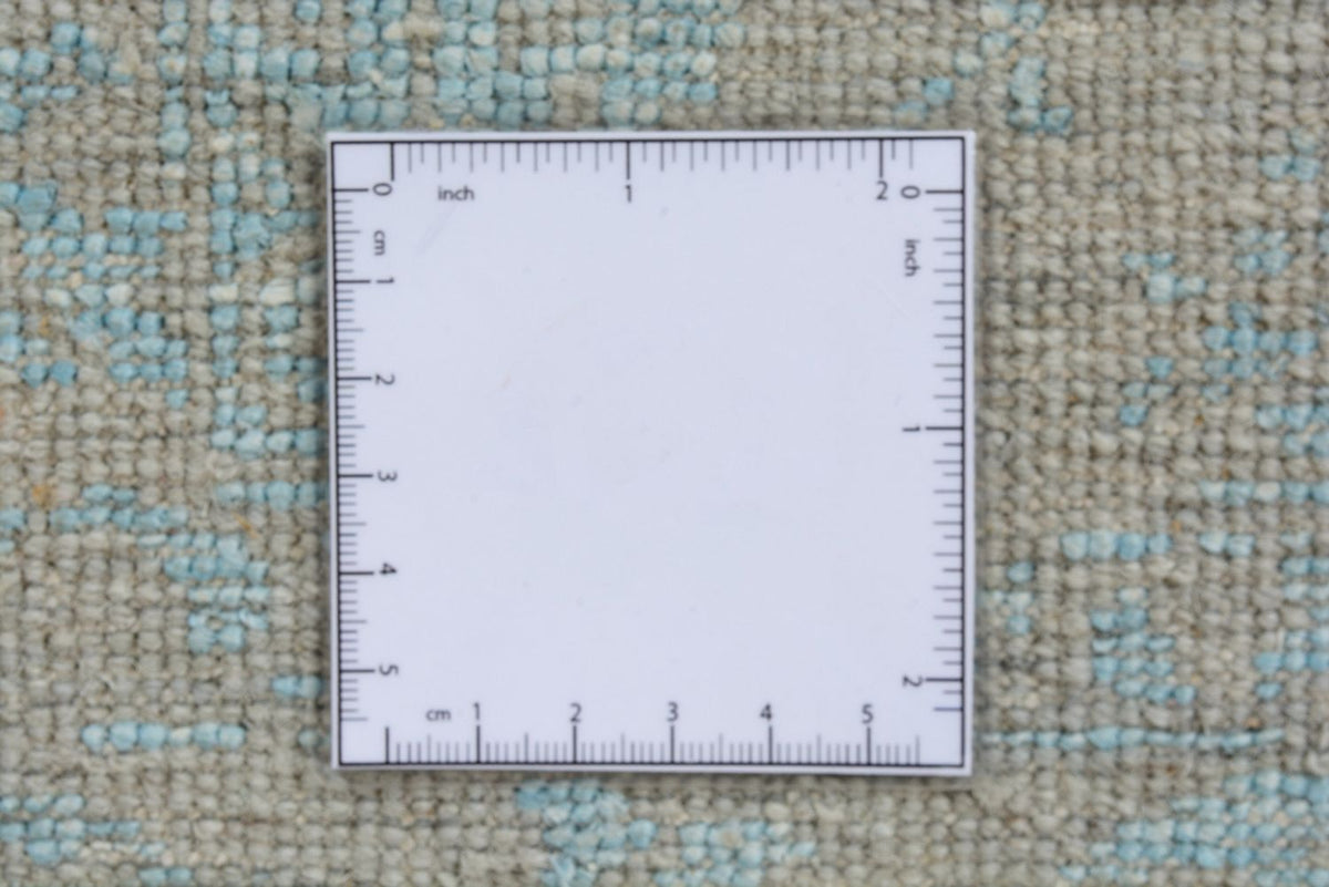 Tapis design - 202 x 155 cm - gris clair