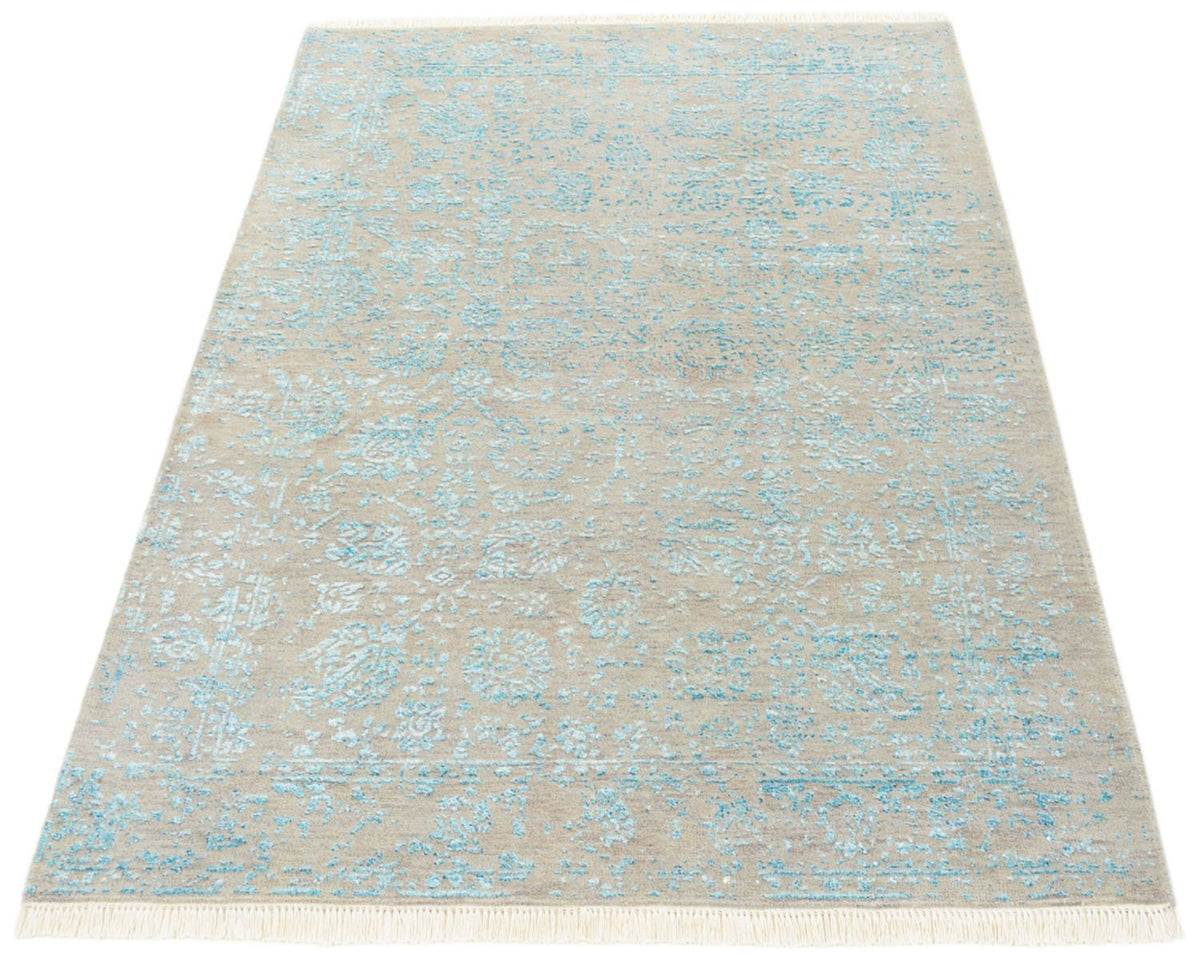 Tapis design - 151 x 102 cm - gris