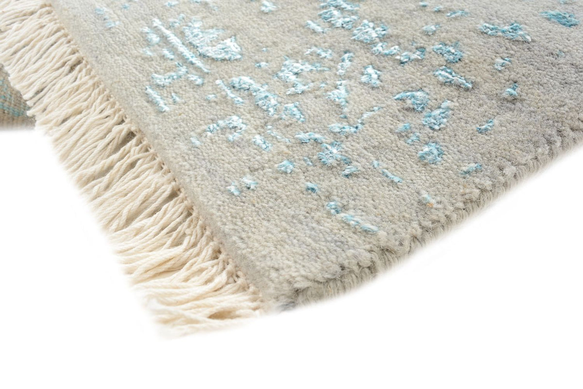 Tapis design - 181 x 122 cm - gris clair