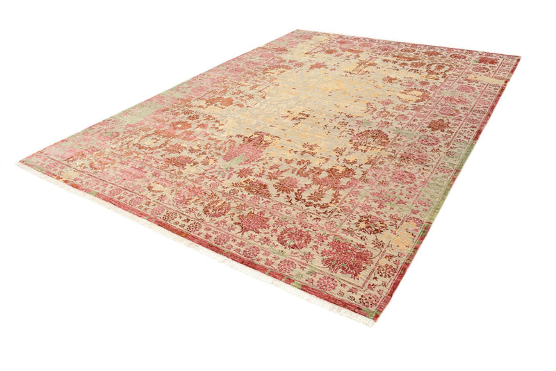 Tapis design - 341 x 248 cm - rouge clair