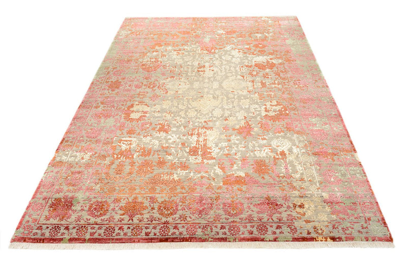Tapis design - 341 x 248 cm - rouge clair
