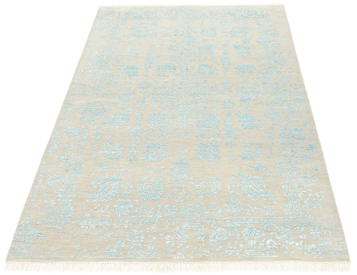 Tapis design - 177 x 124 cm - gris clair