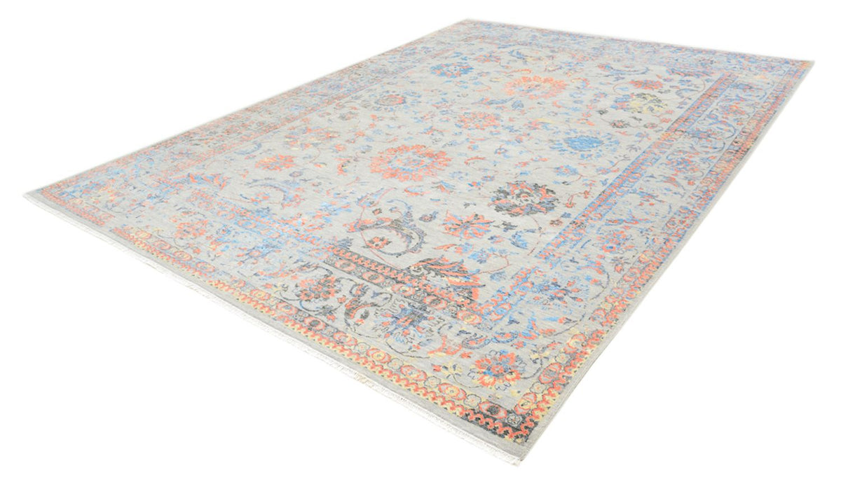 Tapis design - 366 x 271 cm - bleu clair