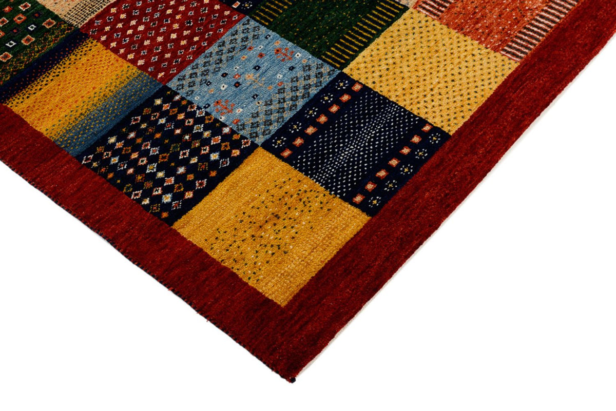 Tapis Gabbeh - Loribaft Indus - 162 x 91 cm - multicolore