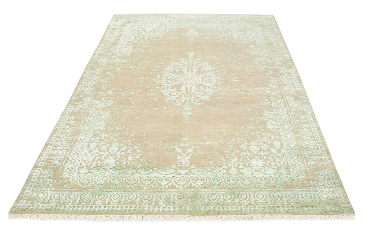Tapis design - 243 x 172 cm - beige foncé