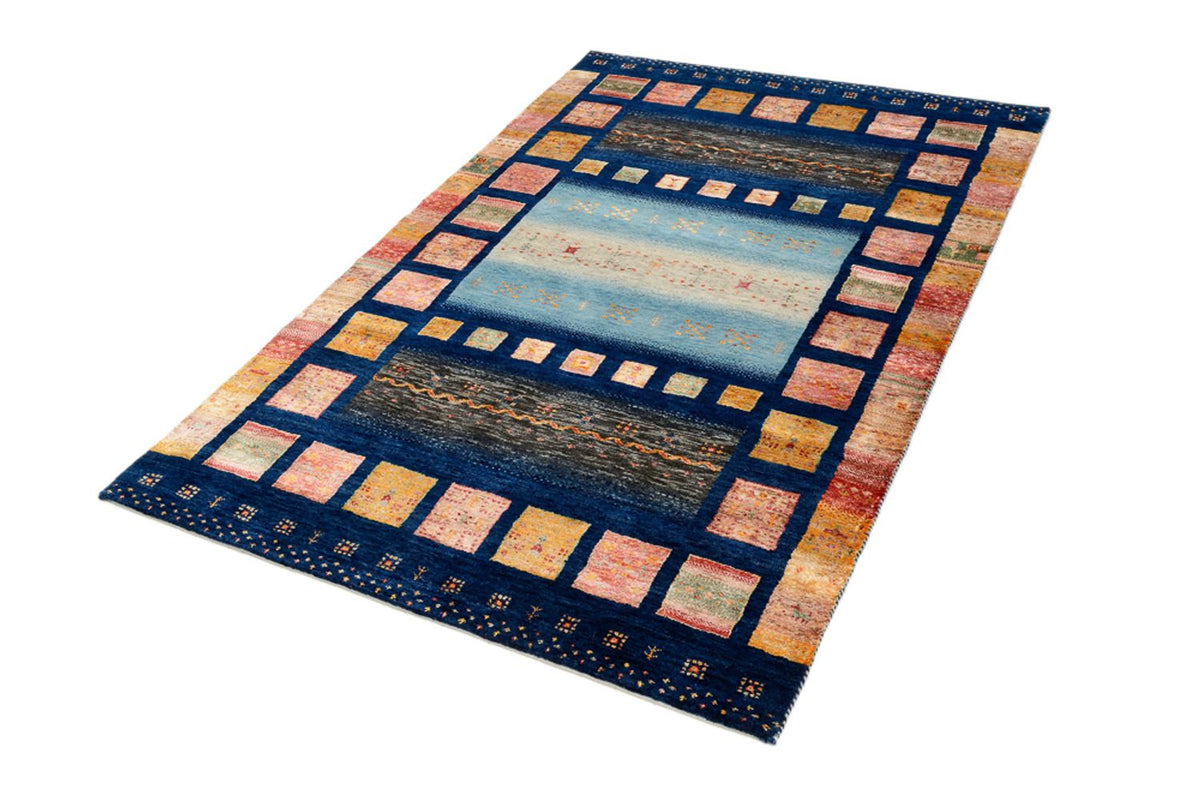 Tapis Gabbeh - Loribaft Indus - 187 x 125 cm - multicolore