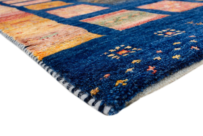 Tapis Gabbeh - Loribaft Indus - 187 x 125 cm - multicolore