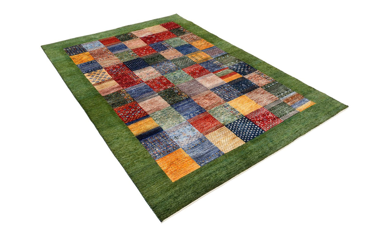 Tapis Gabbeh - Loribaft Indus - 246 x 171 cm - multicolore