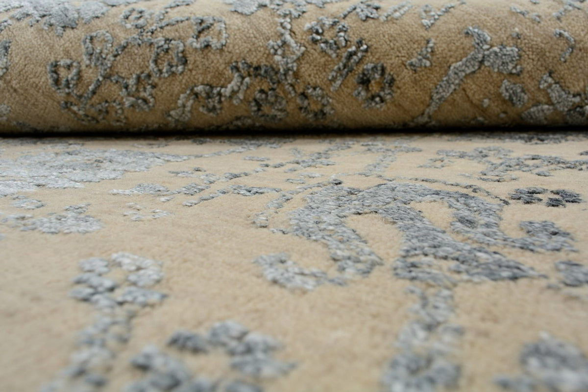 Tapis design - 184 x 151 cm - sable