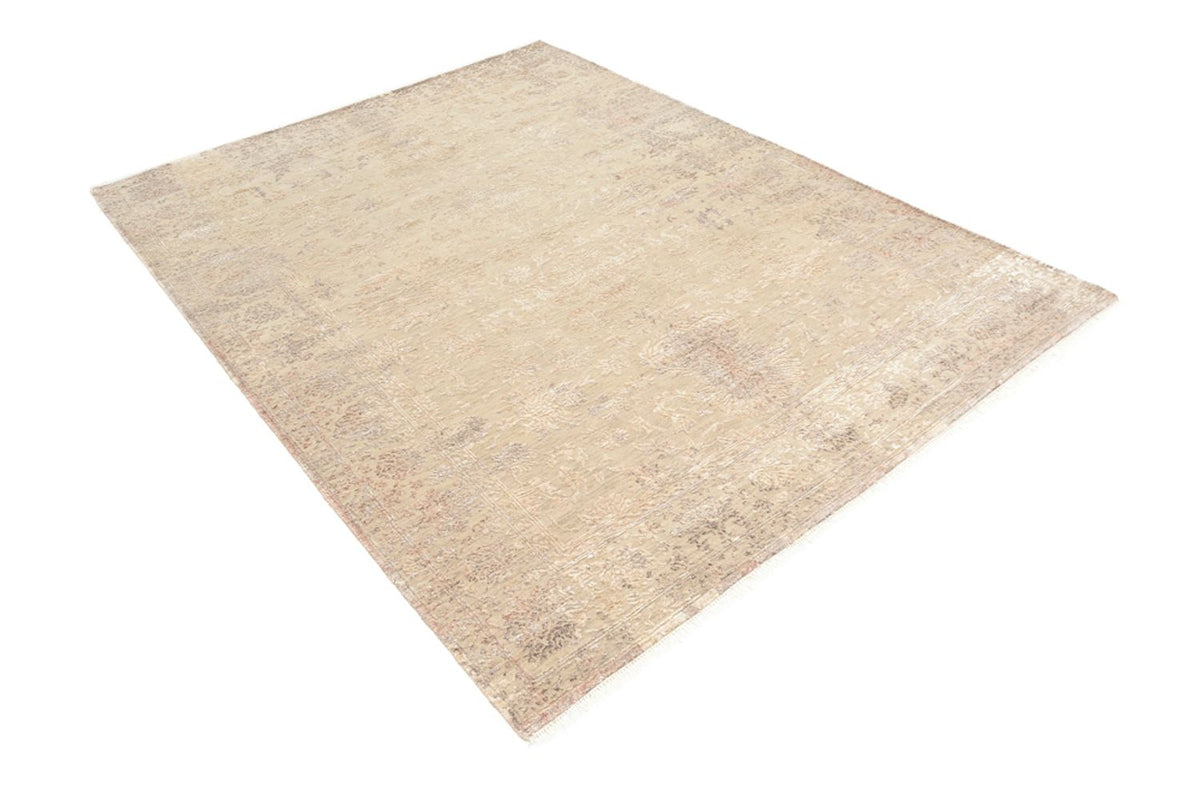 Tapis design - 179 x 131 cm - beige clair