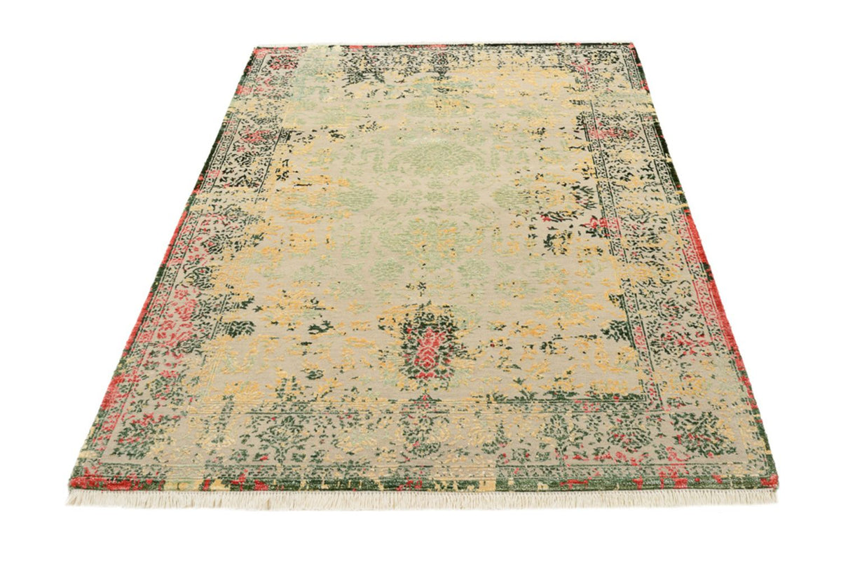 Tapis design - 188 x 130 cm - beige clair