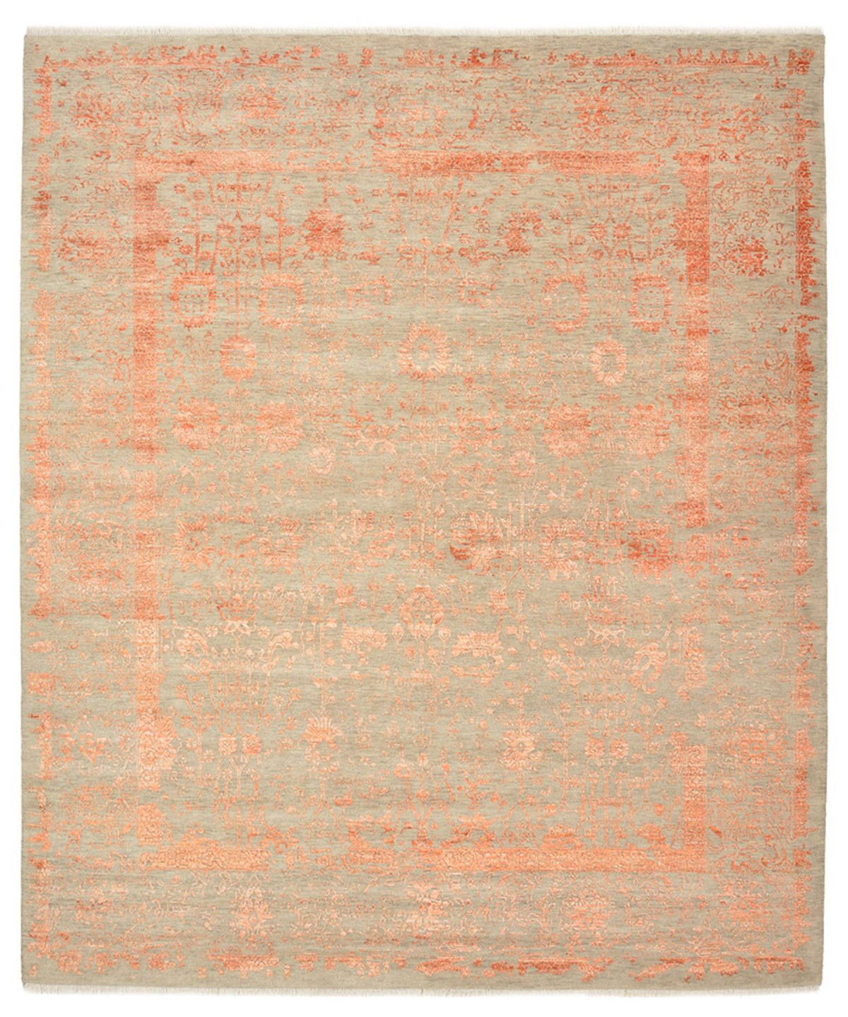 Tapis design - 299 x 253 cm - orange