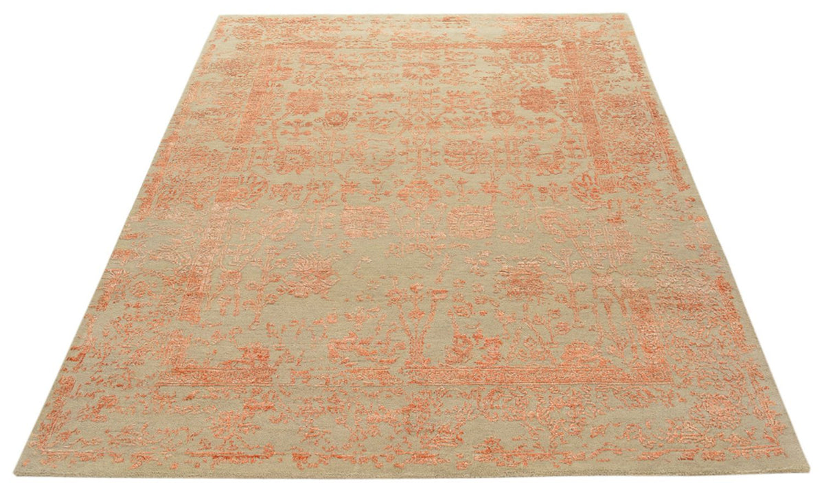 Tapis design - 186 x 151 cm - orange