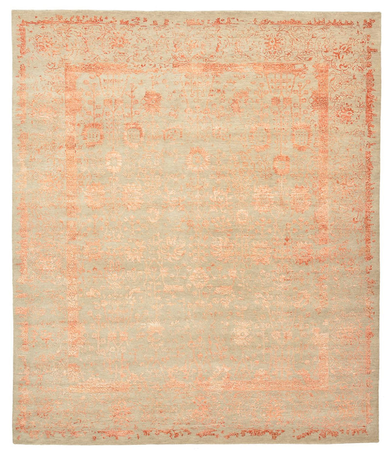Tapis design - 293 x 251 cm - marron clair
