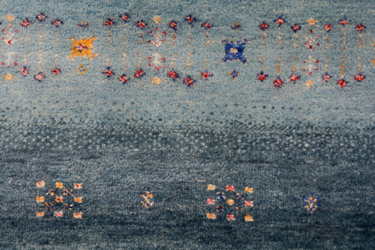 Tapis Gabbeh - Loribaft Indus - 240 x 175 cm - multicolore