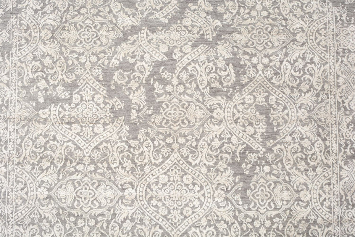 Tapis design - 241 x 172 cm - gris clair