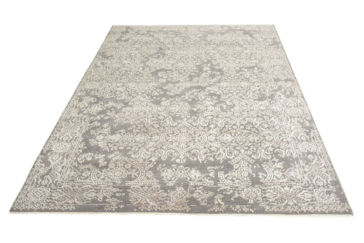 Tapis design - 241 x 172 cm - gris clair
