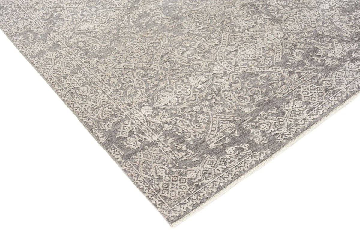 Tapis design - 215 x 152 cm - gris clair