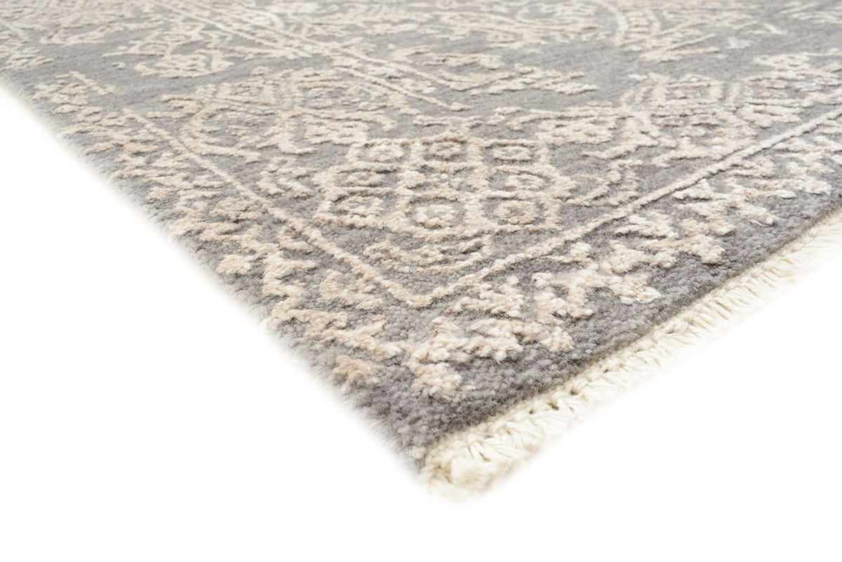 Tapis design - 215 x 152 cm - gris clair