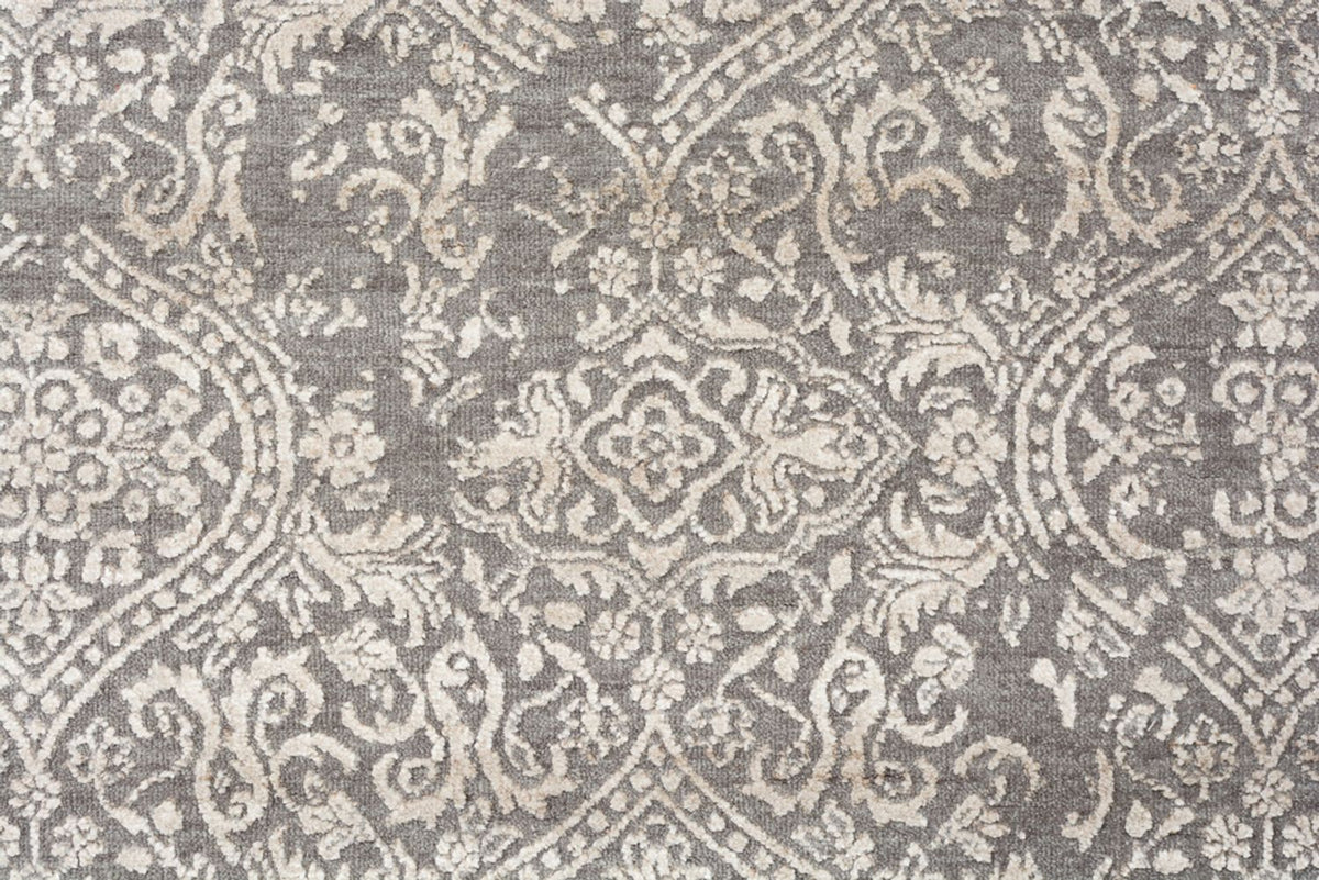 Tapis design - 181 x 124 cm - gris clair