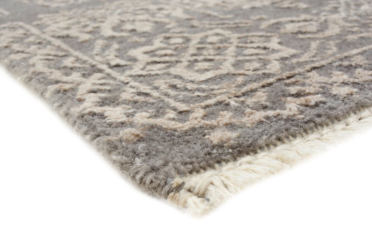 Tapis design - 184 x 124 cm - gris clair