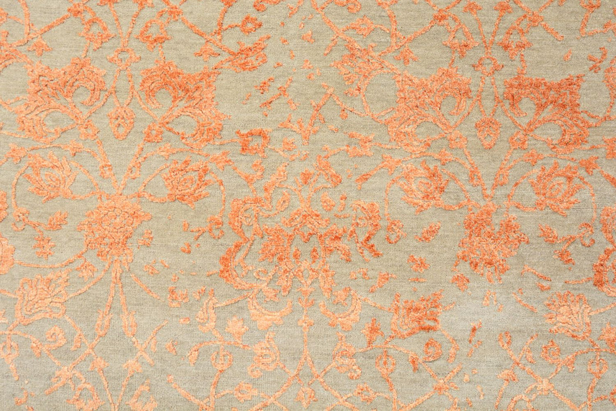 Tapis design - 212 x 156 cm - orange