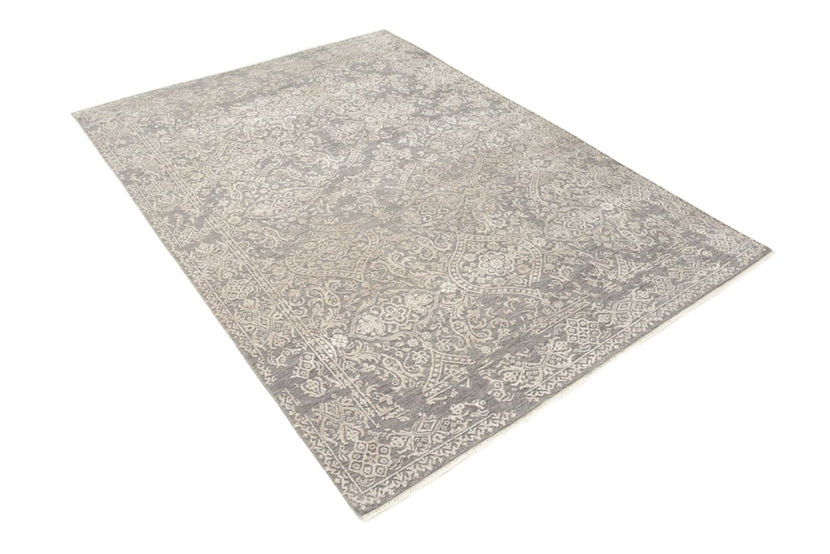Tapis design - 179 x 125 cm - gris