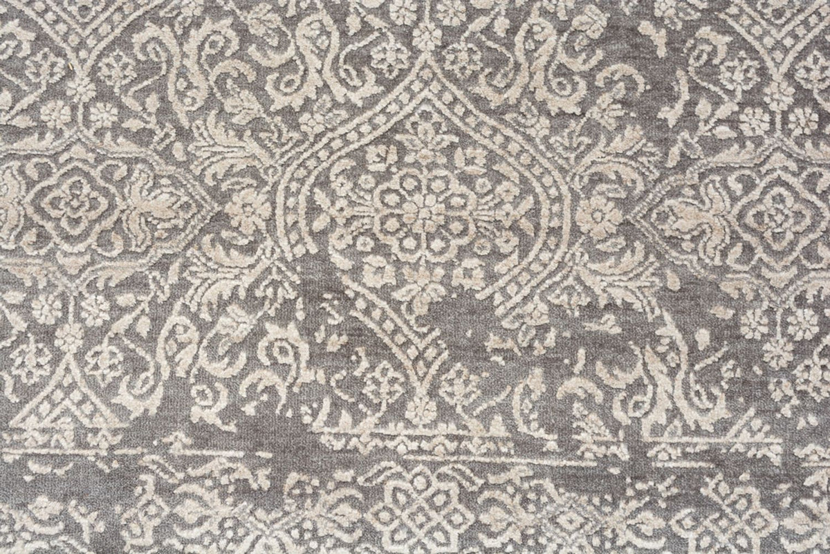 Tapis design - 179 x 125 cm - gris