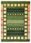 Tapis Gabbeh - Loribaft Indus - 245 x 178 cm - vert