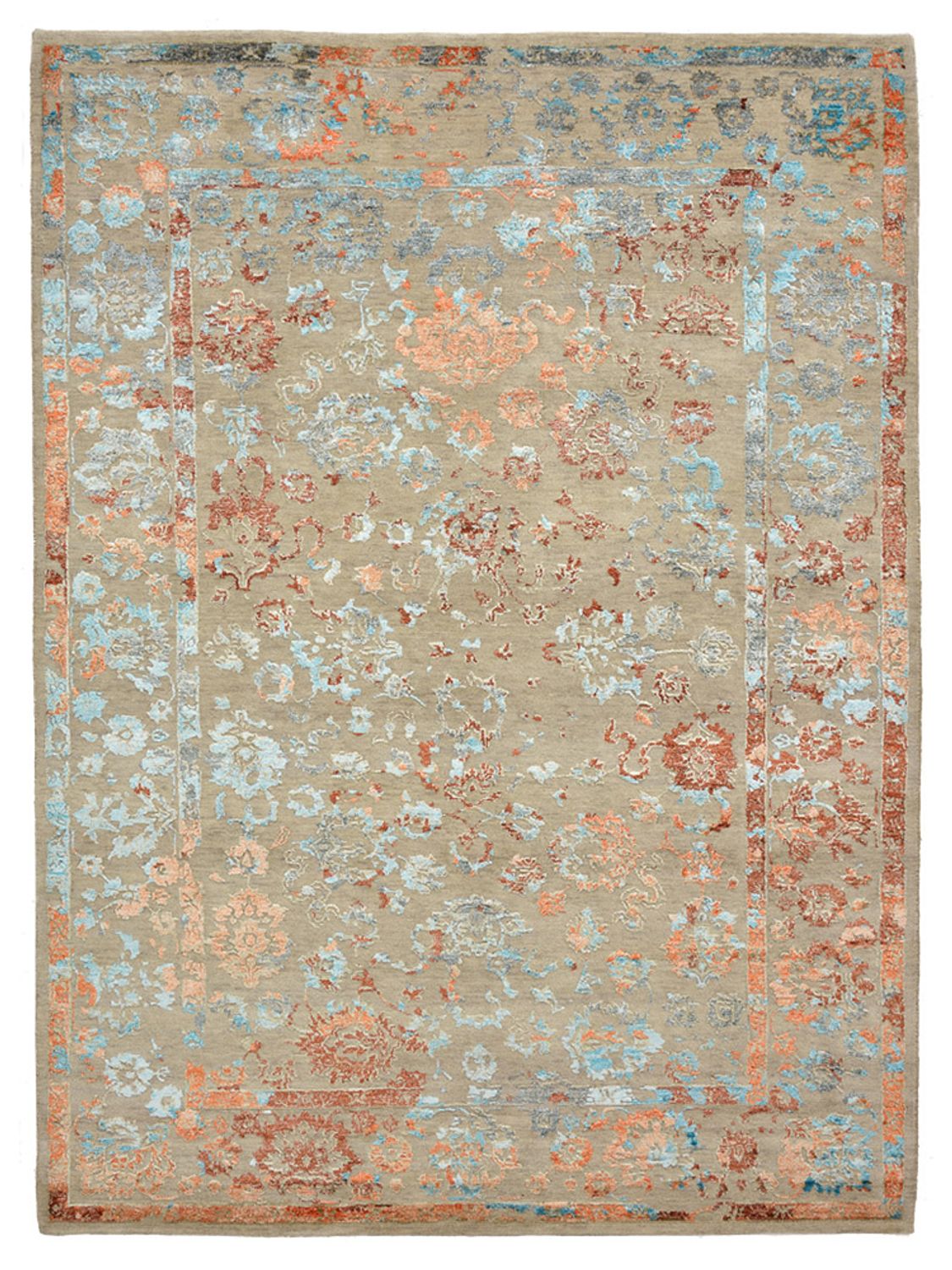 Tapis design - 237 x 173 cm - multicolore