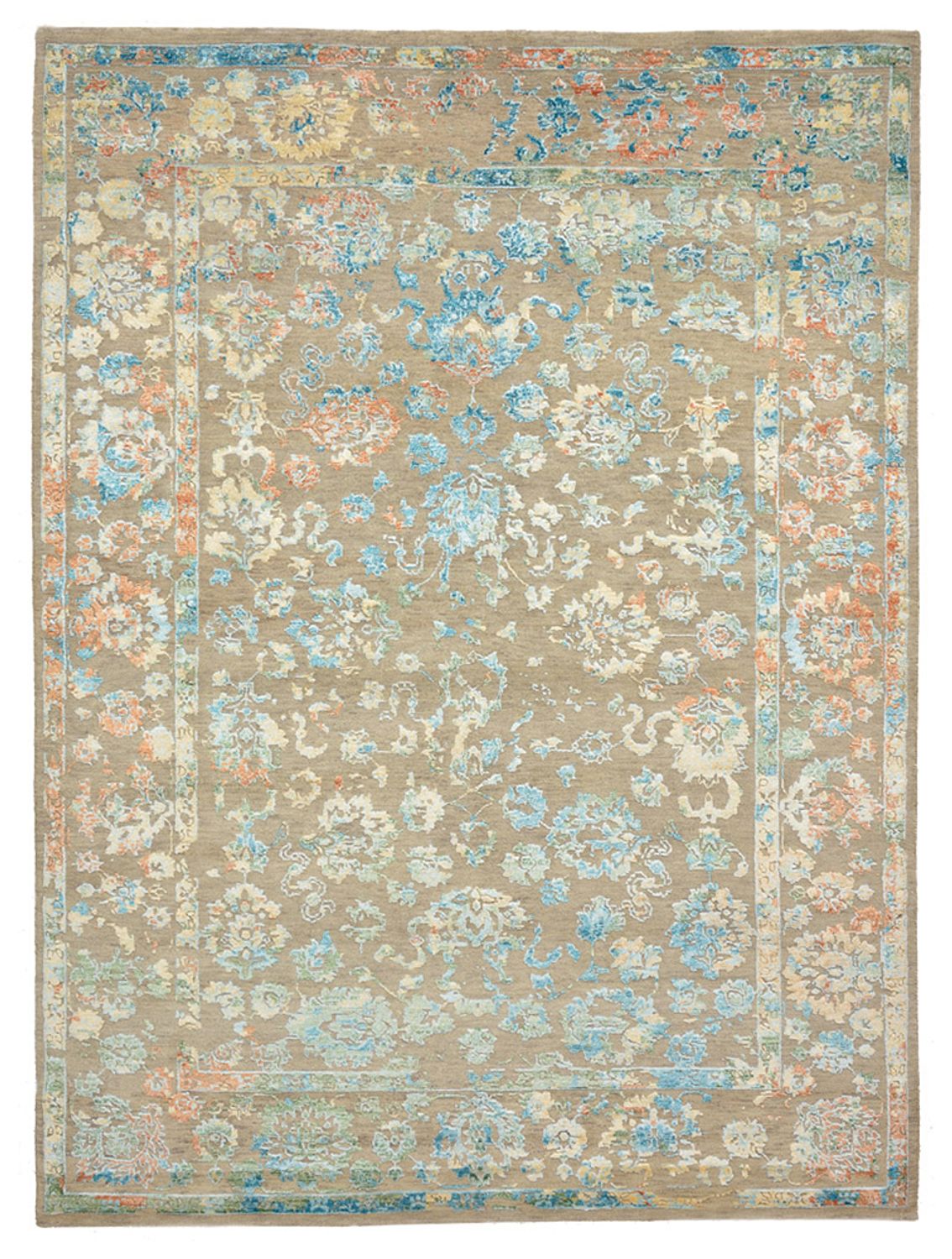 Tapis design - 232 x 172 cm - sable