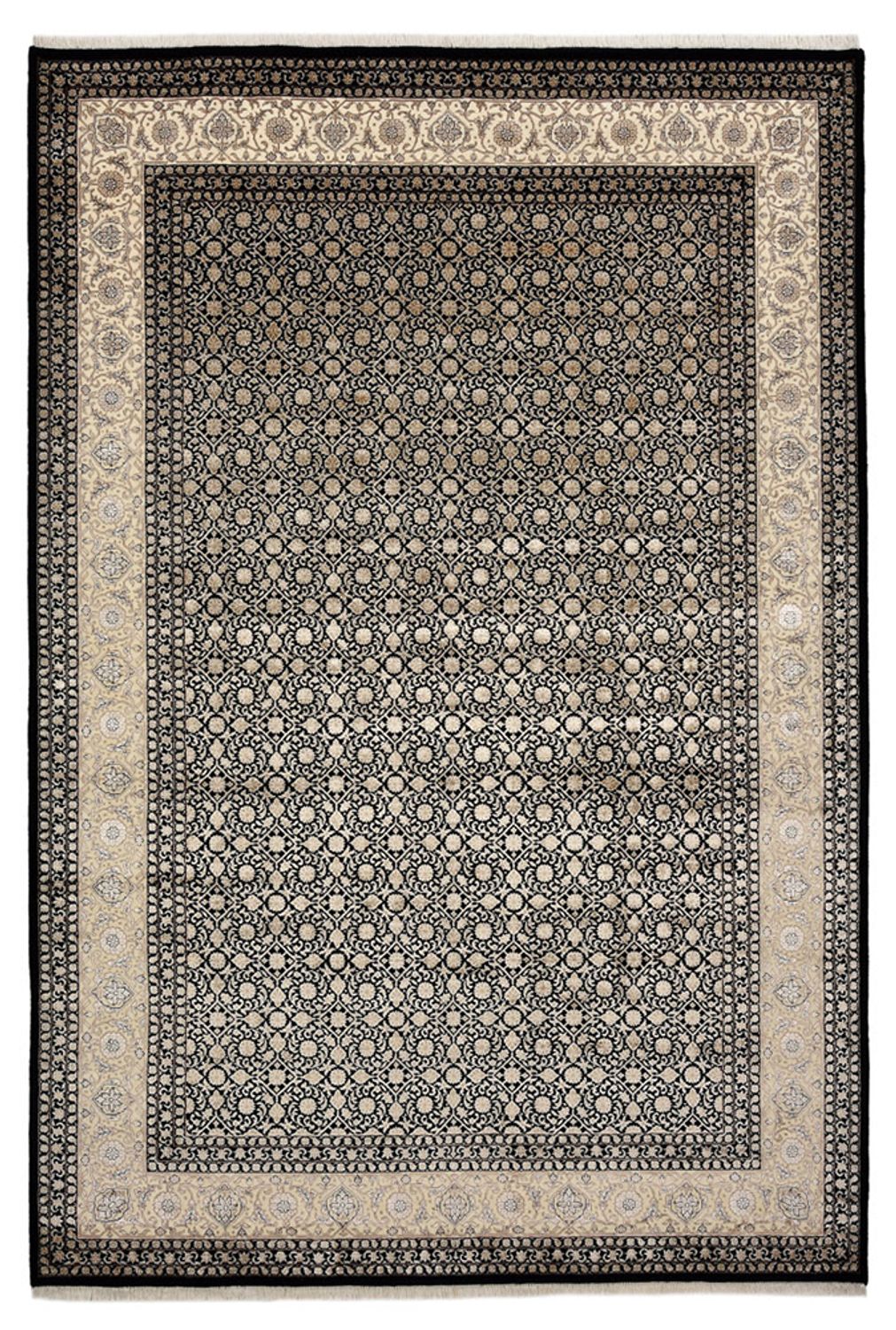 Tapis oriental - Bidjar - Indus - 301 x 203 cm - beige foncé