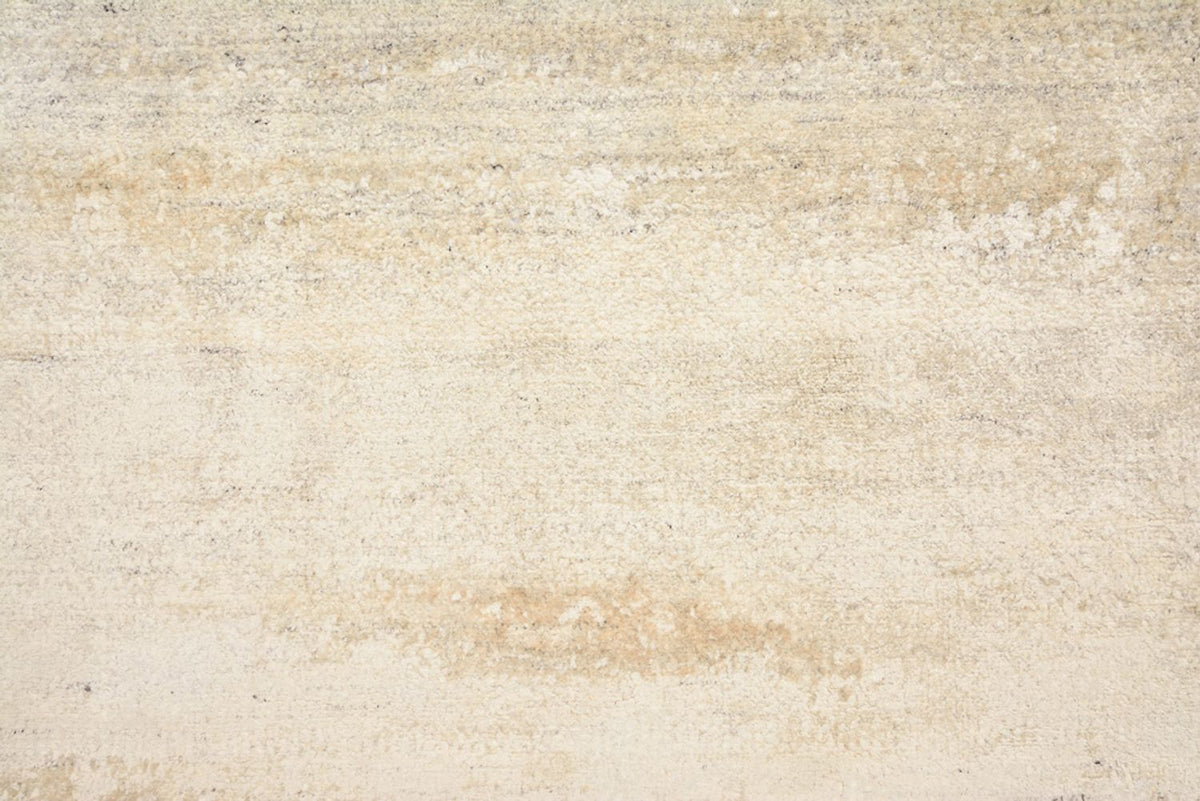 Tapis Gabbeh - Loribaft Indus - 241 x 176 cm - beige clair