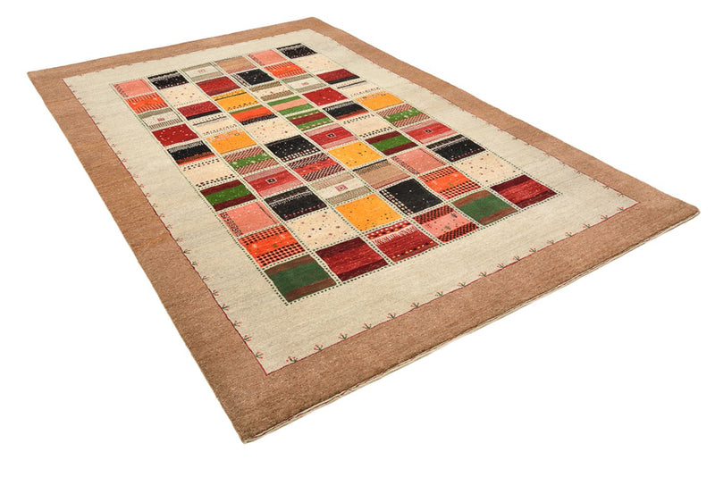 Tapis Gabbeh - Loribaft Indus - 295 x 197 cm - multicolore